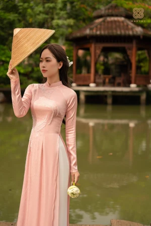 Áo Dài Cưới Hồng Điệp MARYMY