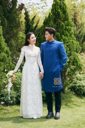 Áo Dài Dâu Rể Huyền Điệp MARYMY