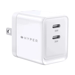 Củ sạc nhanh Hyper 2 cổng USB-C PPS 33W / PD 35W HJG35NA Chính Hãng