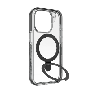 Ốp lưng iPhone 15 Pro Max ZAGG Santa Cruz Kick Stand trong đen