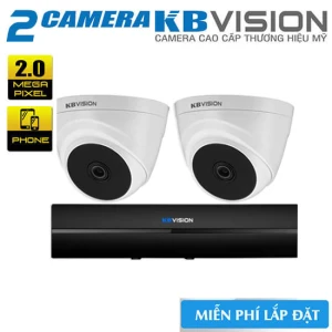 Bộ 2 Camera KBvision 4in1 2 Megapixel Big Sale