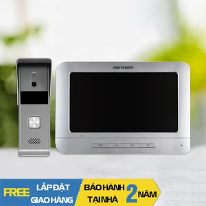 Bộ Chuông Cửa Màn Hình Màu Analog Hikvision DS-KIS203T