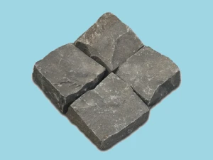 Đá cubic 20x20x10cm bazan chẻ tay