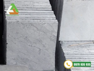 Đá ghi sáng mài thô 40x40x3cm