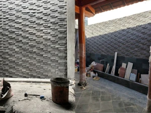 ĐÁ ỐP TƯỜNG XÁM ĐEN NBSTONE 08