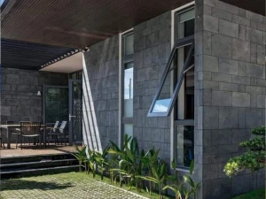 ĐÁ ỐP TƯỜNG XÁM ĐEN NBSTONE 09