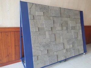 ĐÁ ỐP TƯỜNG XÁM ĐEN NBSTONE 12