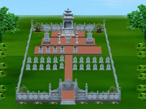 Khu lăng mộ gia đình nghĩa trang dòng họ