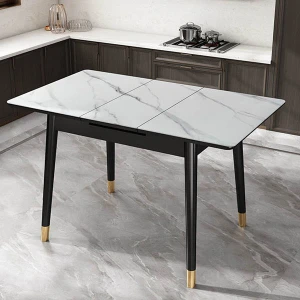 Bàn Ăn Thông Minh Mở Rộng 1.4M Mặt Đá Nhập Khẩu