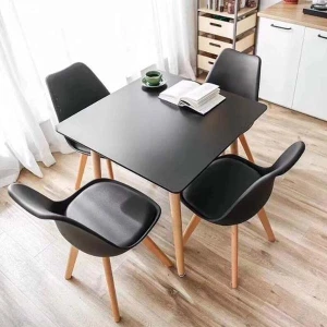 Bàn Eames Vuông 80cm Nhập Khẩu