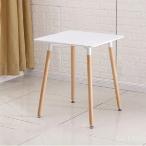 Bàn Eames Vuông Nhập Khẩu Kích Thước 60cm*60cm