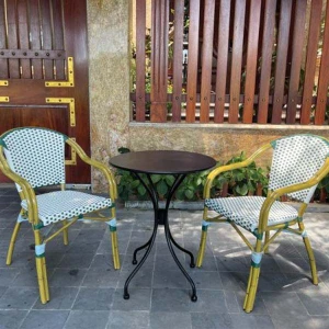Bàn Ghế Cafe Nhôm Đúc 2G, Bàn Ghế Sân Vườn Nhập Khẩu
