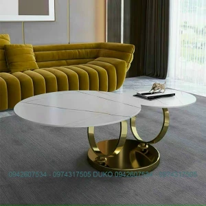 Bàn Trà Sofa Đôi Đá Ceramic Thông Minh Nhập Khẩu