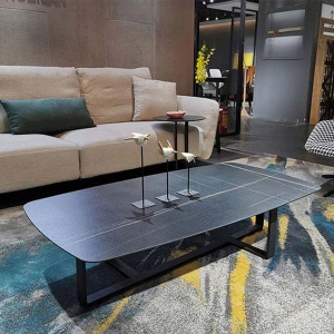 Bàn Trà Sofa Mặt Đá Ceramic