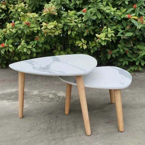 Bàn Trà Tam Giác Đôi