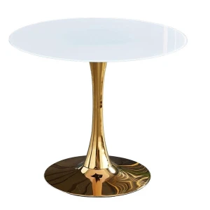 Bàn Tulip Kính Cường Lực Nhập Khẩu BTL018