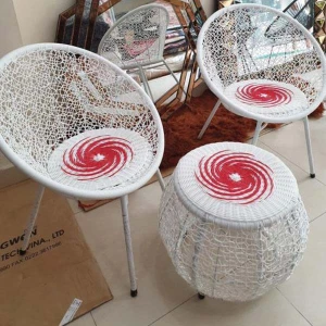 Bộ Bàn 2 Ghế Ban Công Mây Nhựa Bàn Ghế Sân Vườn