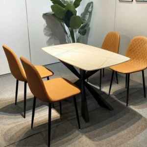 Bộ Bàn Ăn 4 Ghế Venus Nhập Khẩu