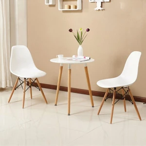 Bộ Bàn Ăn Tròn 2 Ghế Eames Nhập Khẩu