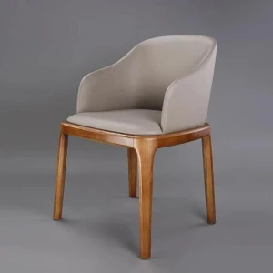 Ghế Ăn Grace Có Tay Khung Gỗ Sồi