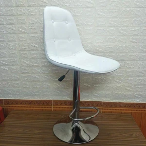 Ghế Bar Da Cúc Chân Xoay Nhập Khẩu