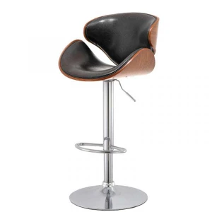 Ghế Bar Gỗ Nhập Khẩu Chân Xoay