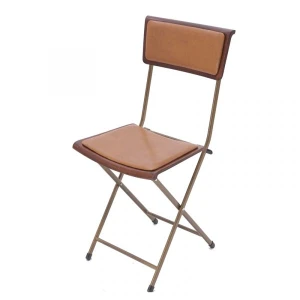 Ghế Cafe Sắt Patio Đệm Da