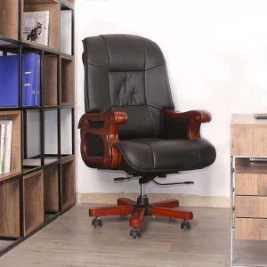Ghế Giám Đốc Da Chân Xoay