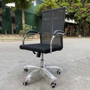 Ghế Lưới Văn Phòng Chân Xoay