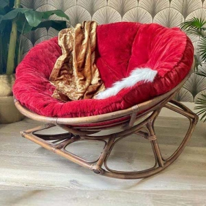 Ghế Papasan Bập Bênh Mây Tự Nhiên