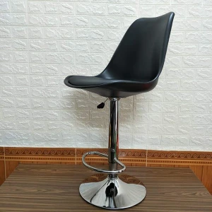 Ghế Quầy Bar Lưng Cao Chân Xoay Nhập Khẩu