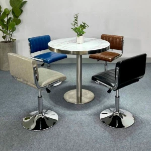 Ghế Quầy Bar Tựa Da Cao Cấp