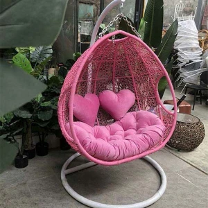 Xích Đu Đôi Lồng Chim Mây Nhựa, Xích Đu Sân Vườn