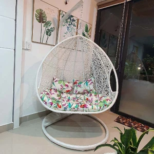 Xích Đu Đôi Mây Nhựa Đan Rối, Xích Đu Sân Vườn