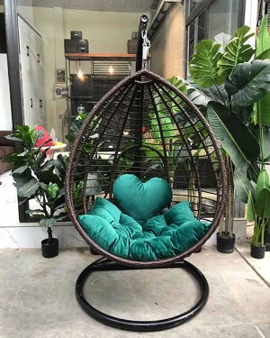 Xích Đu Giọt Nước Mây Nhựa, Xích Đu Ngoài Trời