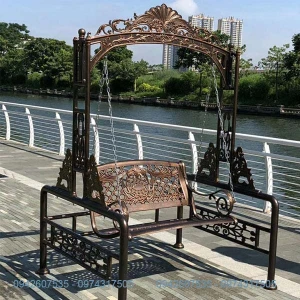 Xích Đu Sân Vườn Nhôm Đúc Nhập Khẩu