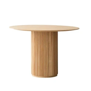 Bàn Ăn Mặt Tròn Chân Nan Gỗ Hiện Đại Palais