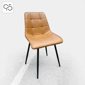 Ghế ăn cafe Camila bọc da chân sắt