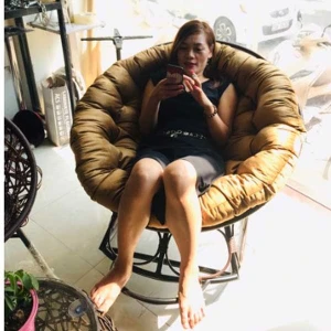 Ghế Bập Bênh Papasan Thư Giãn PP342