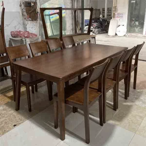 Bàn Ăn 8 Ghế Gỗ Sồi Vip 9