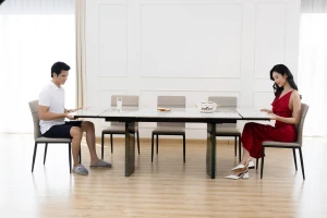 Bàn Ăn Thông Minh 1m4 Ra 2m Nhập Khẩu BTM142