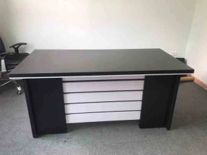 Bàn Giám Đốc Melamin 1m6 Cao BGD1603