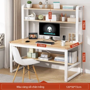 Bàn Học Sinh Có Giá Sách BH324