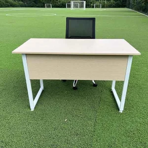 Bàn Làm Việc 1m2 Có Yếm Chắn Chân Sắt BCS115