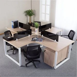 Bàn làm việc nhóm chân sắt