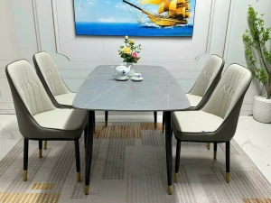 Bộ bàn ăn 4 ghế Lunar