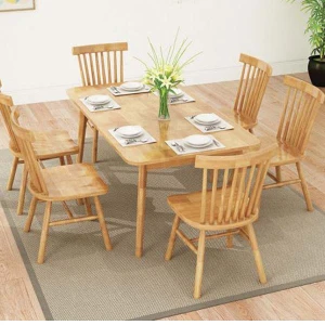 Bộ Bàn Ăn 6 Ghế Pinnstol 9449