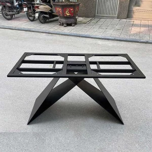 Chân Bàn Ăn V4 Sắt Sơn Tĩnh Điện CB441