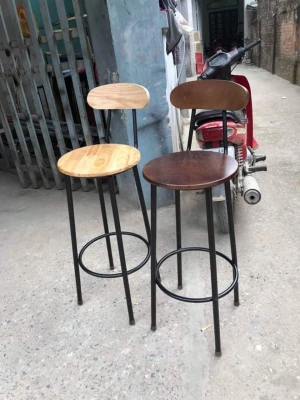 Ghế bar chân sắt có tựa 10968