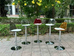 Ghế BAR KLARUP Mặt Trong Suốt GB308